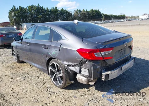 2019 Honda Accord Sport from USA, damaged, VIN 1HGCV1F33KA172186